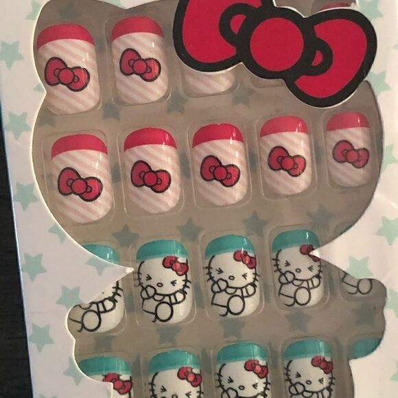 HELLO Kitty 20 piece Press On Nails - Picture 2 of 4